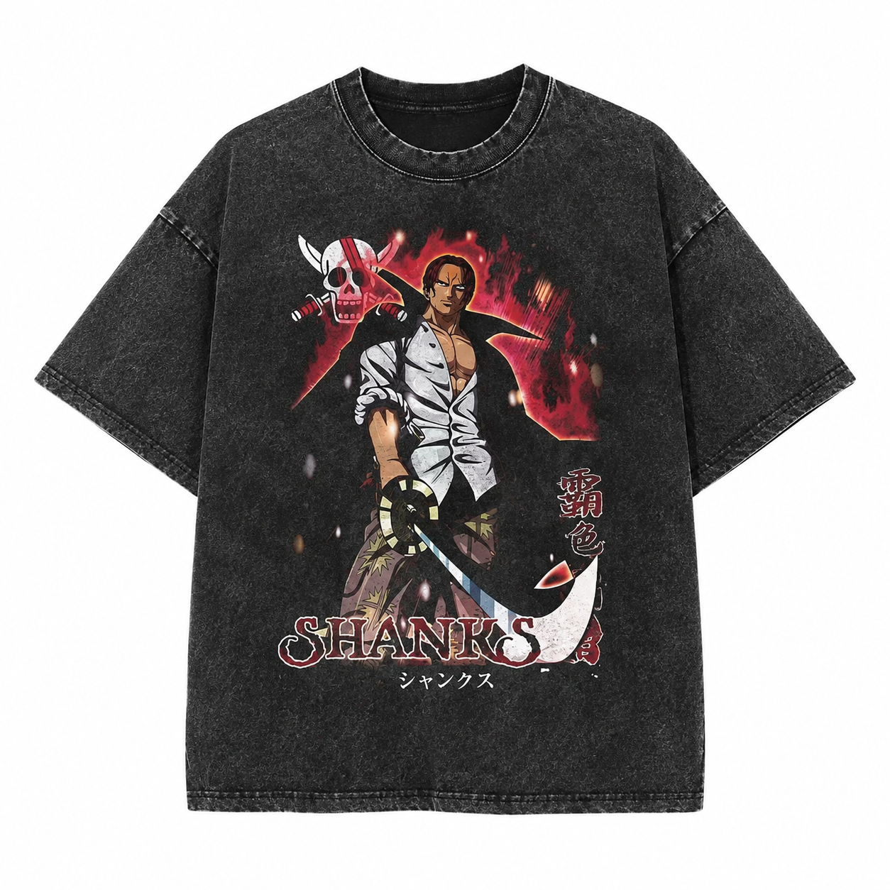 Red Haired Conqueror Heavyweight Tee