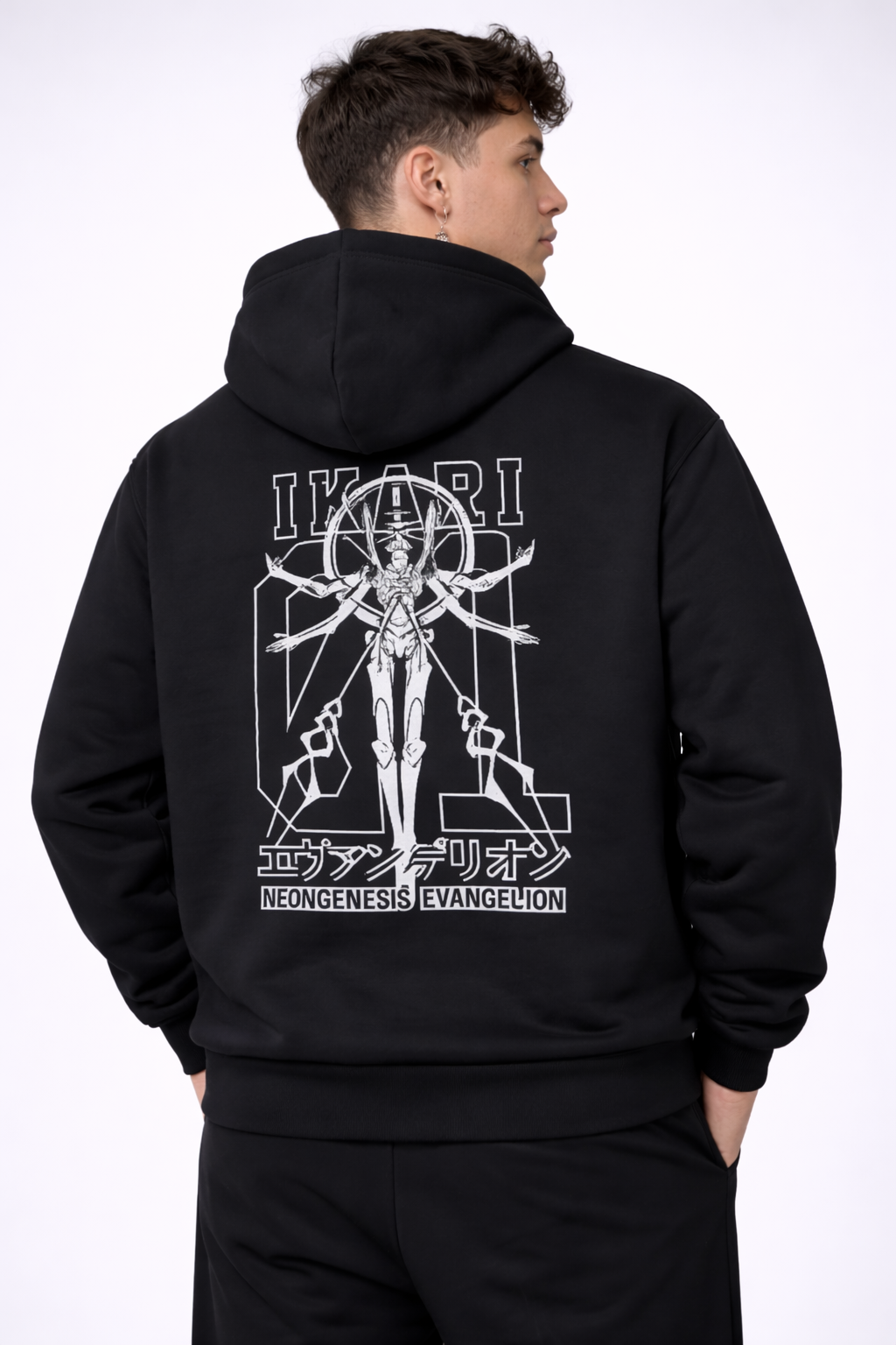 Ikari Black Hoodie