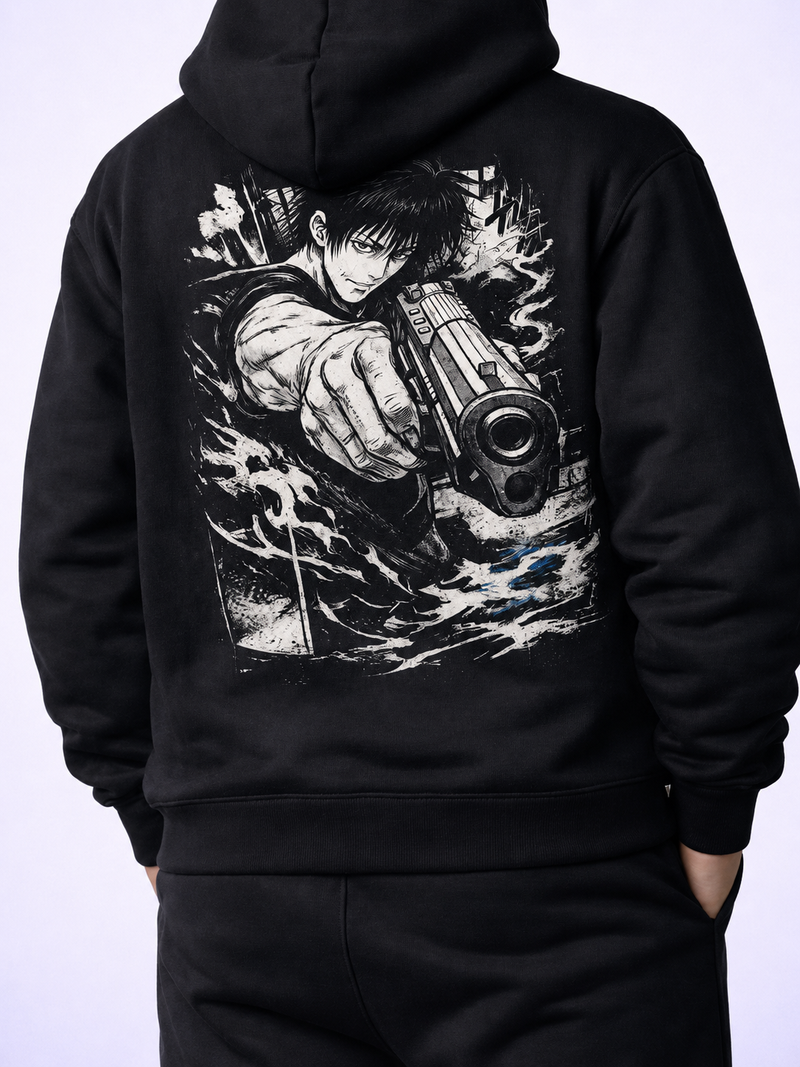 Zenin Outcast Black Hoodie
