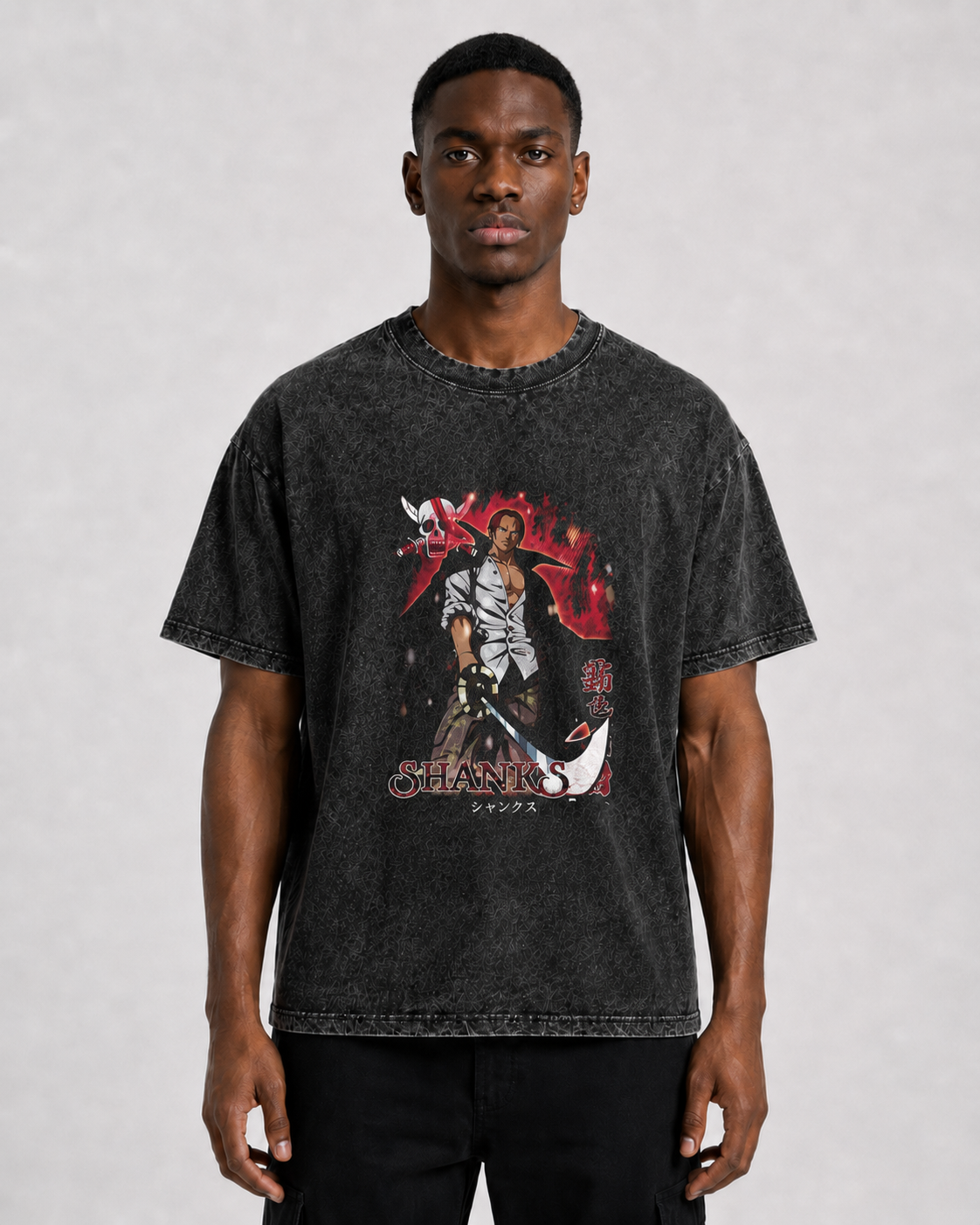 Red Haired Conqueror Heavyweight Tee