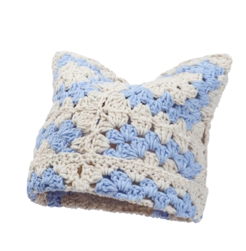 Snowflake Crochet Hat