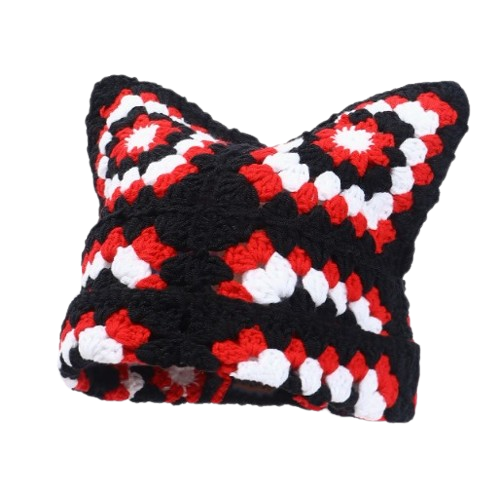 Cherry Cola Crochet Hat